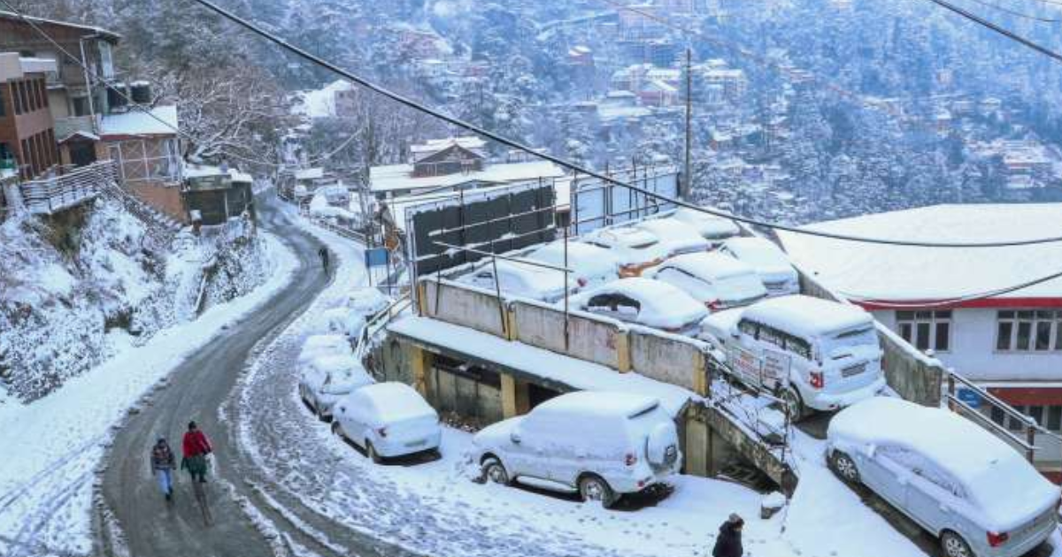 Temperature drops in Shimla, lifts Tibetan traders' hope for good winter business of woollens